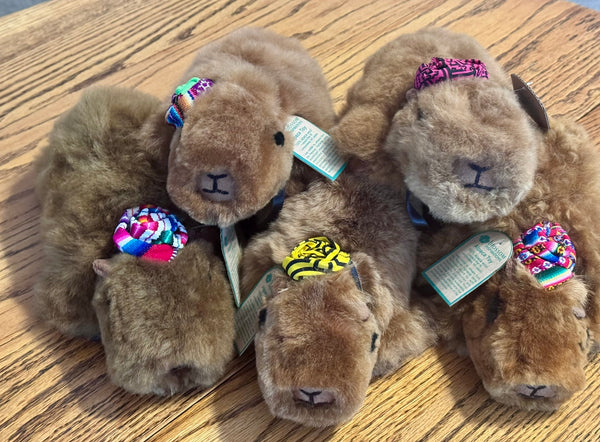 Chunky Capybara - Handmade Alpaca Plush Toy