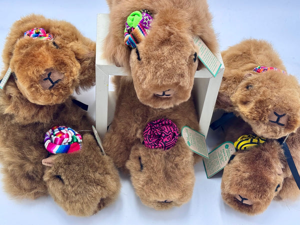 Chunky Capybara - Handmade Alpaca Plush Toy