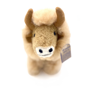 Fluffy Cow Alpaca Fur Toy