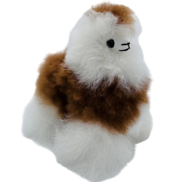 Handmade Standing Alpaca Toy