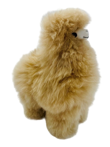 Handmade Standing Alpaca Toy