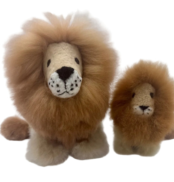 Lion - Handmade Alpaca Plush Toy