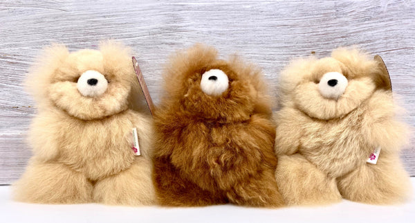 Teddy Bear - Handmade Alpaca Plush Toy