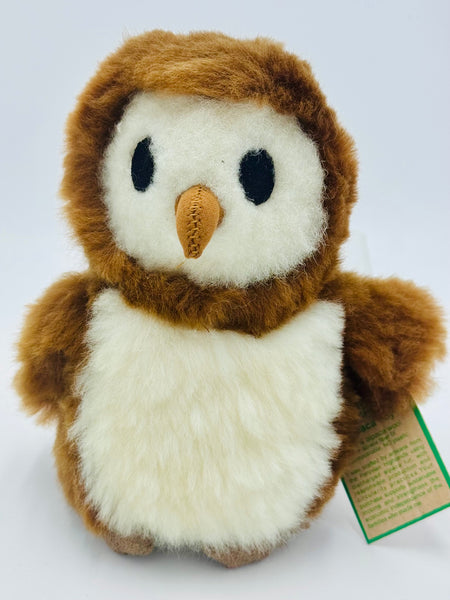 Owl - Handmade Alpaca Plush Toy