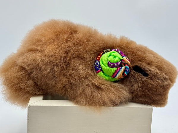 Chunky Capybara - Handmade Alpaca Plush Toy