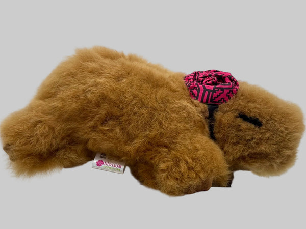 Chunky Capybara - Handmade Alpaca Plush Toy