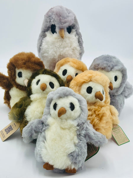 Owl - Handmade Alpaca Plush Toy