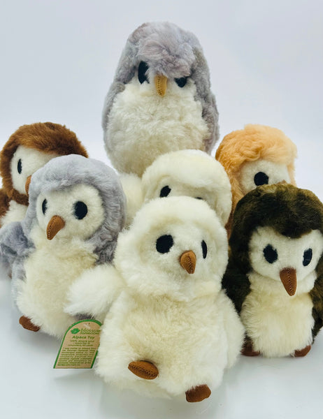 Owl - Handmade Alpaca Plush Toy