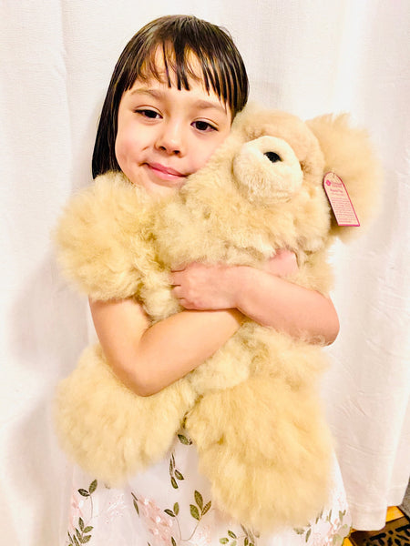 Teddy Bear - Handmade Alpaca Plush Toy