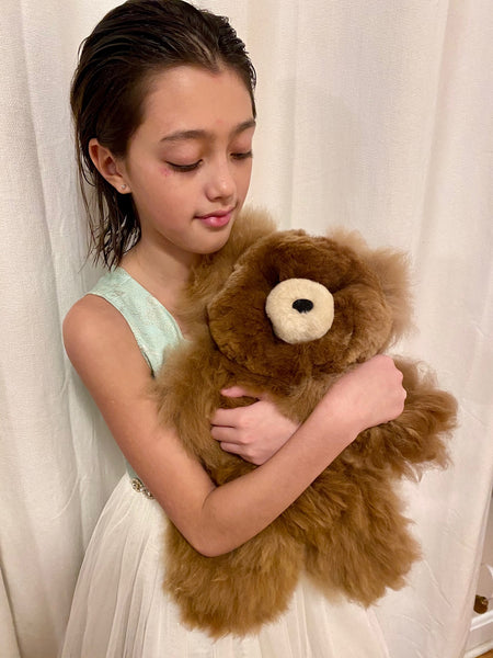 Teddy Bear - Handmade Alpaca Plush Toy
