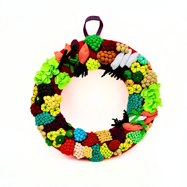 Arpillera Wreath