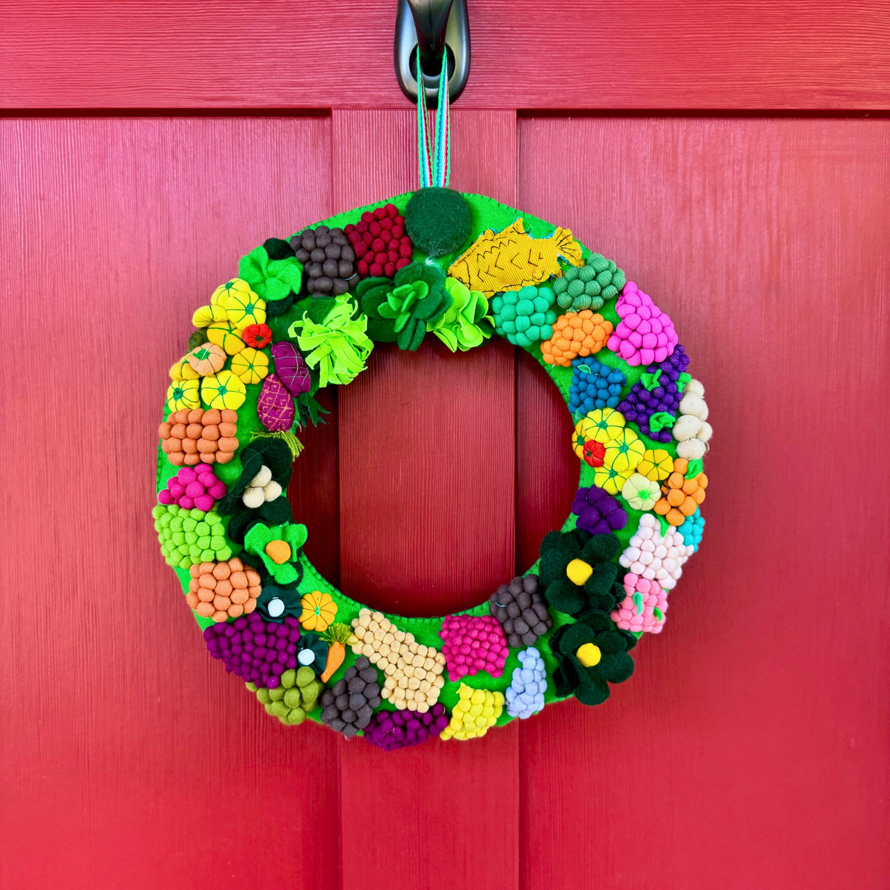 Arpillera Wreath