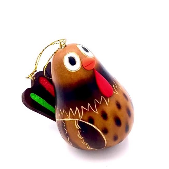 Turkey Gourd Ornament