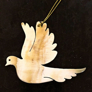 Recycled Dove of Peace Ornament