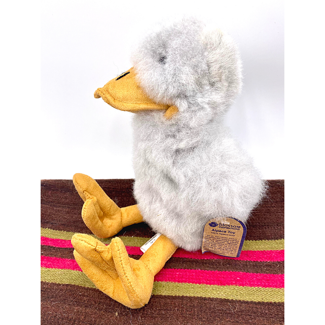 Duck Alpaca Fur Toy | Blossom Inspirations – Blossom Inspirations