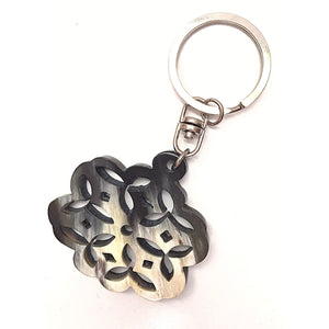 Recycled Flower Key Chain