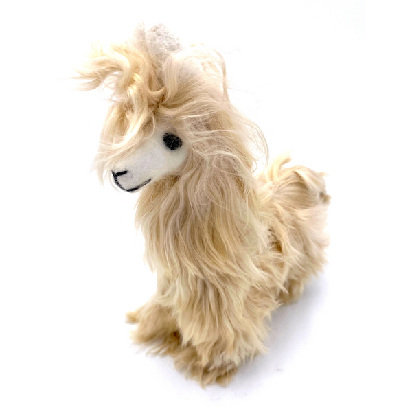 Funky Alpaca Suri Handmade Alpaca Toy