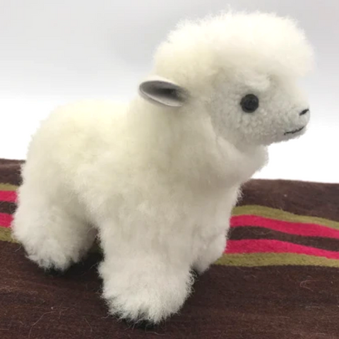 Handmade Alpaca Lambie Sheep Toy