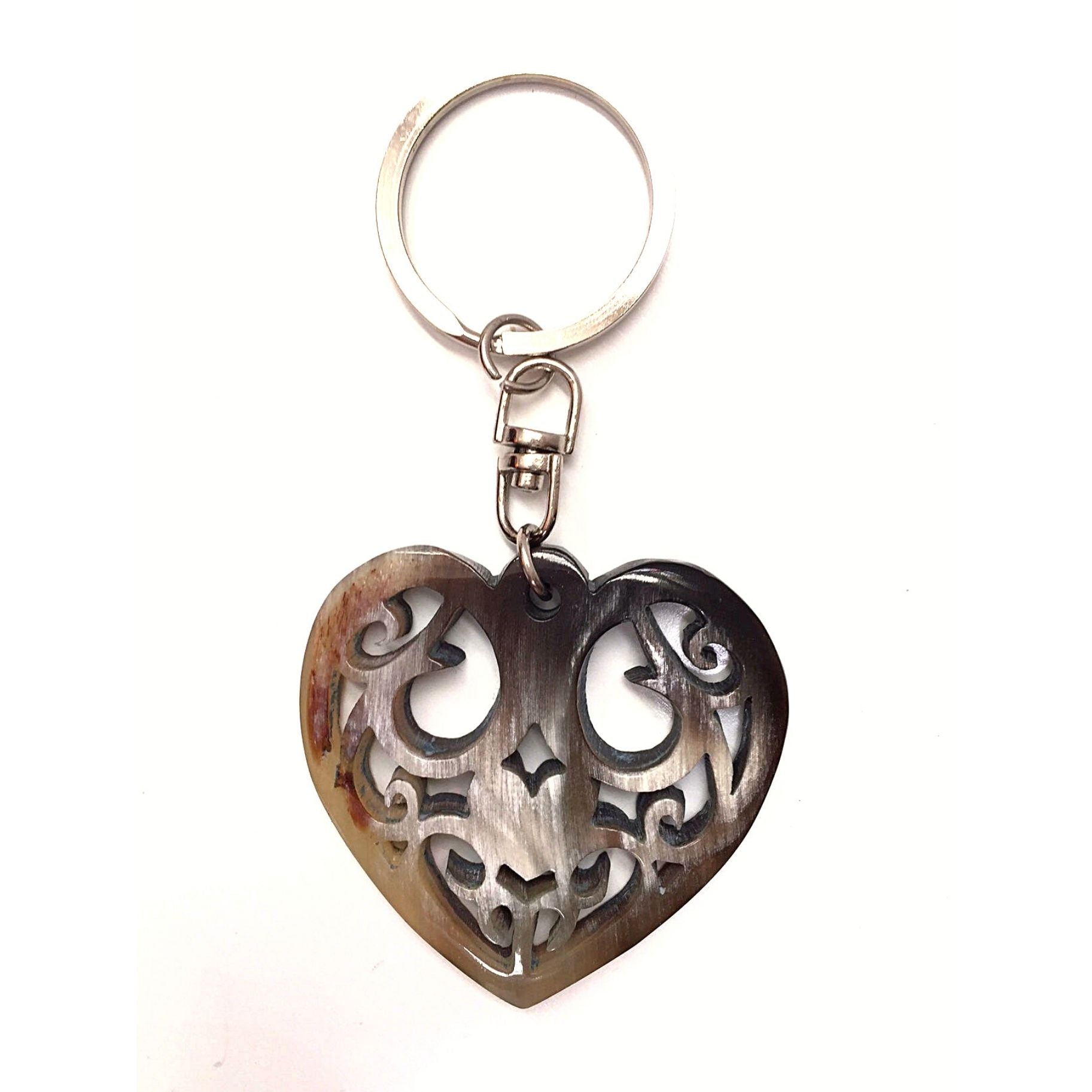 Recycled Heart Key Chain
