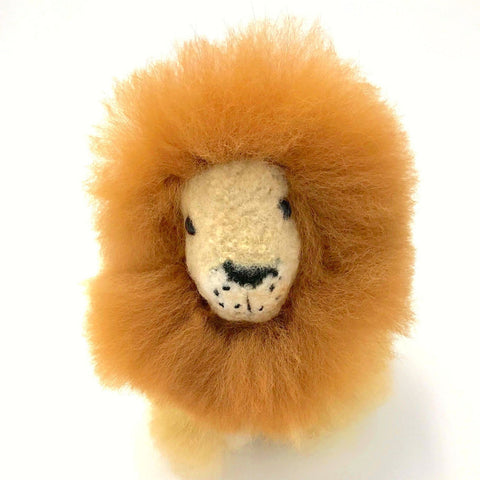 Handmade Alpaca Little Lion Toy