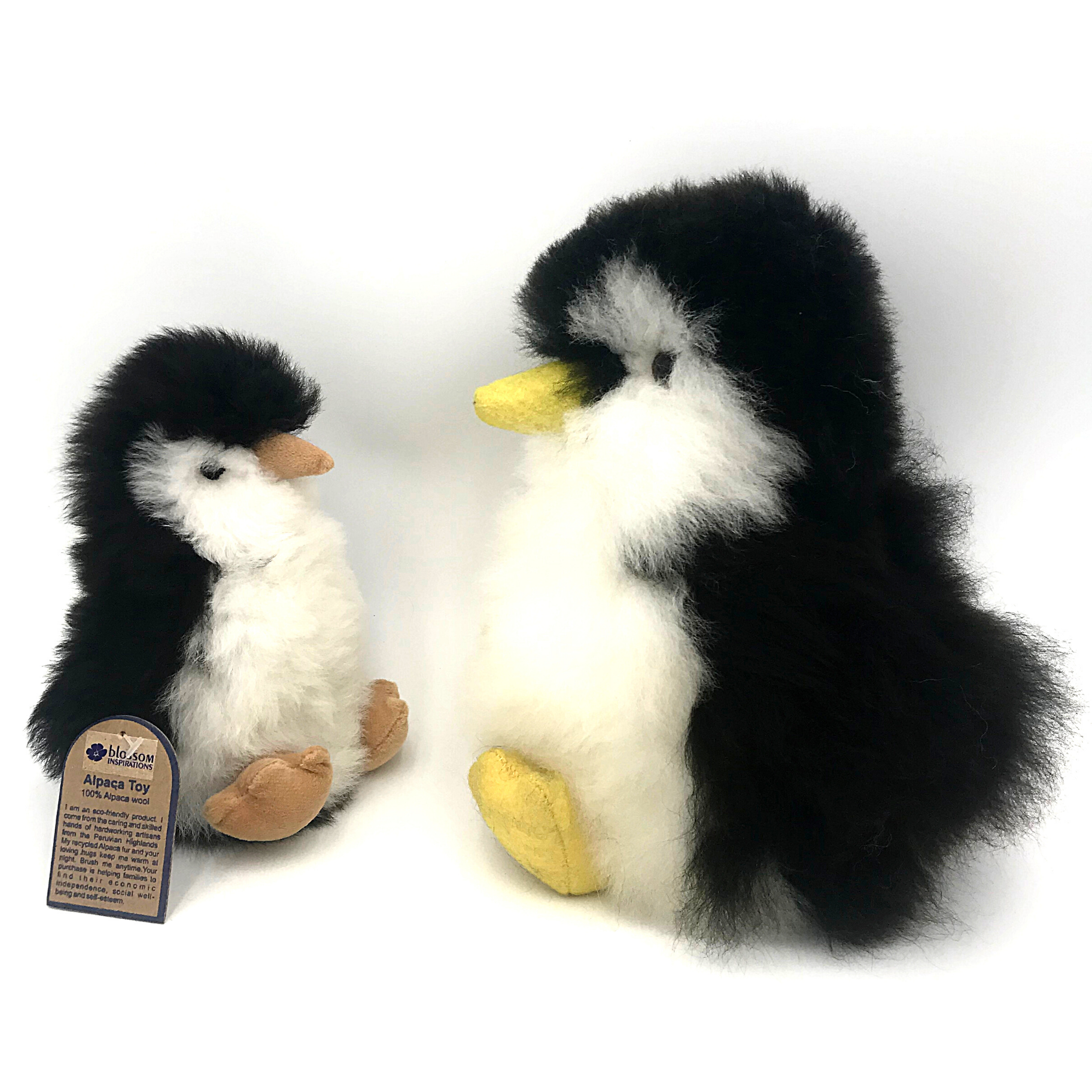 Handmade Alpaca Penguin Toy