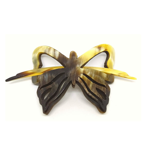 Recycled Bull Hairpin Butterfly