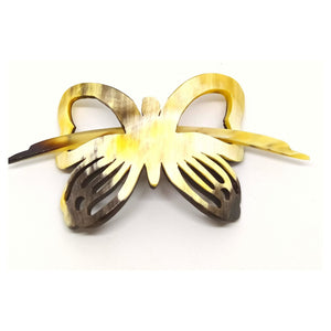 Recycled Bull Hairpin Butterfly