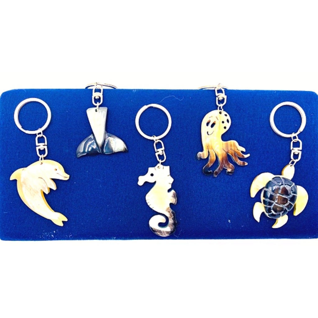 ♻️ Sea World Recycled Horn Key Chains – Blossom Inspirations, a Fair ...