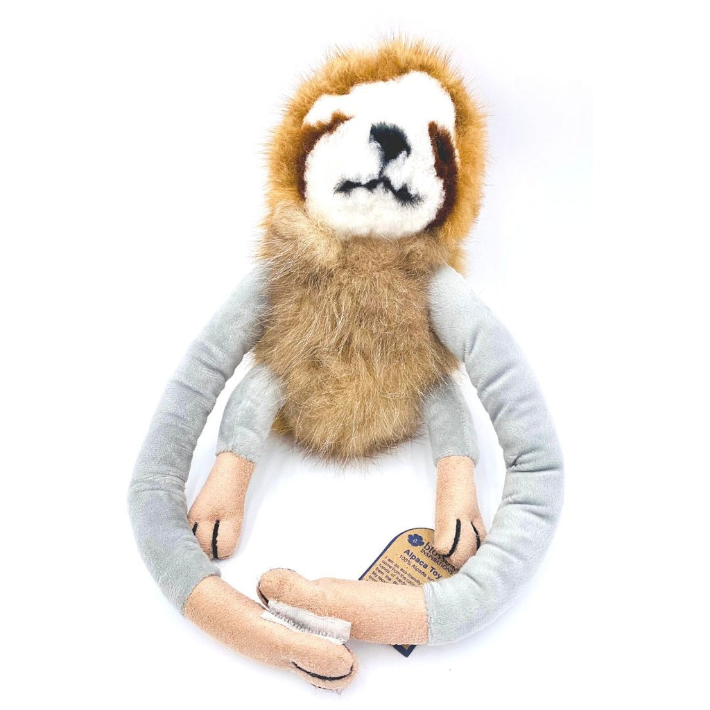 ✓ Handmade Alpaca Sloth Toy – Blossom Inspirations, a Fair Trade
