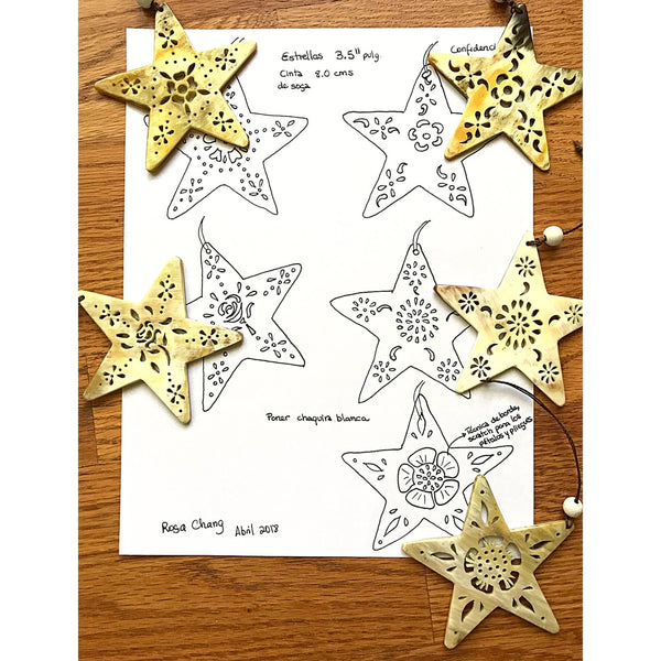 Recycled Stars Ornament